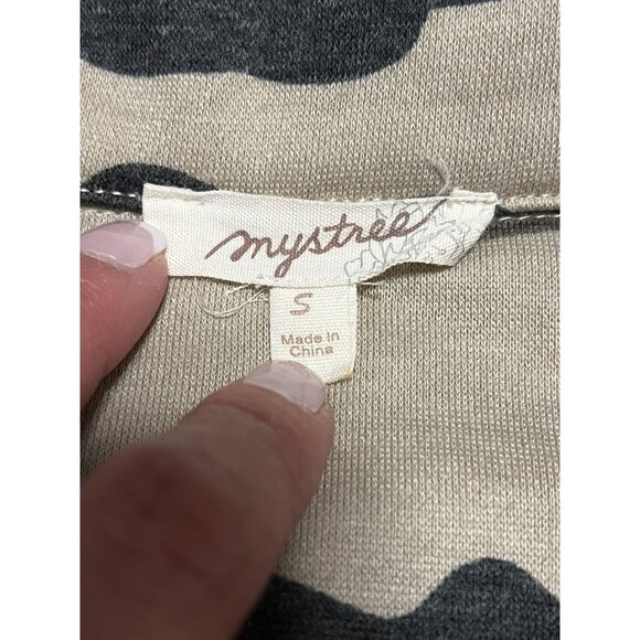 Camo Sweater Mystree Jacket S Button Outdoor Preppy‎ Camping Western Cowgirl - Picture 10 of 10